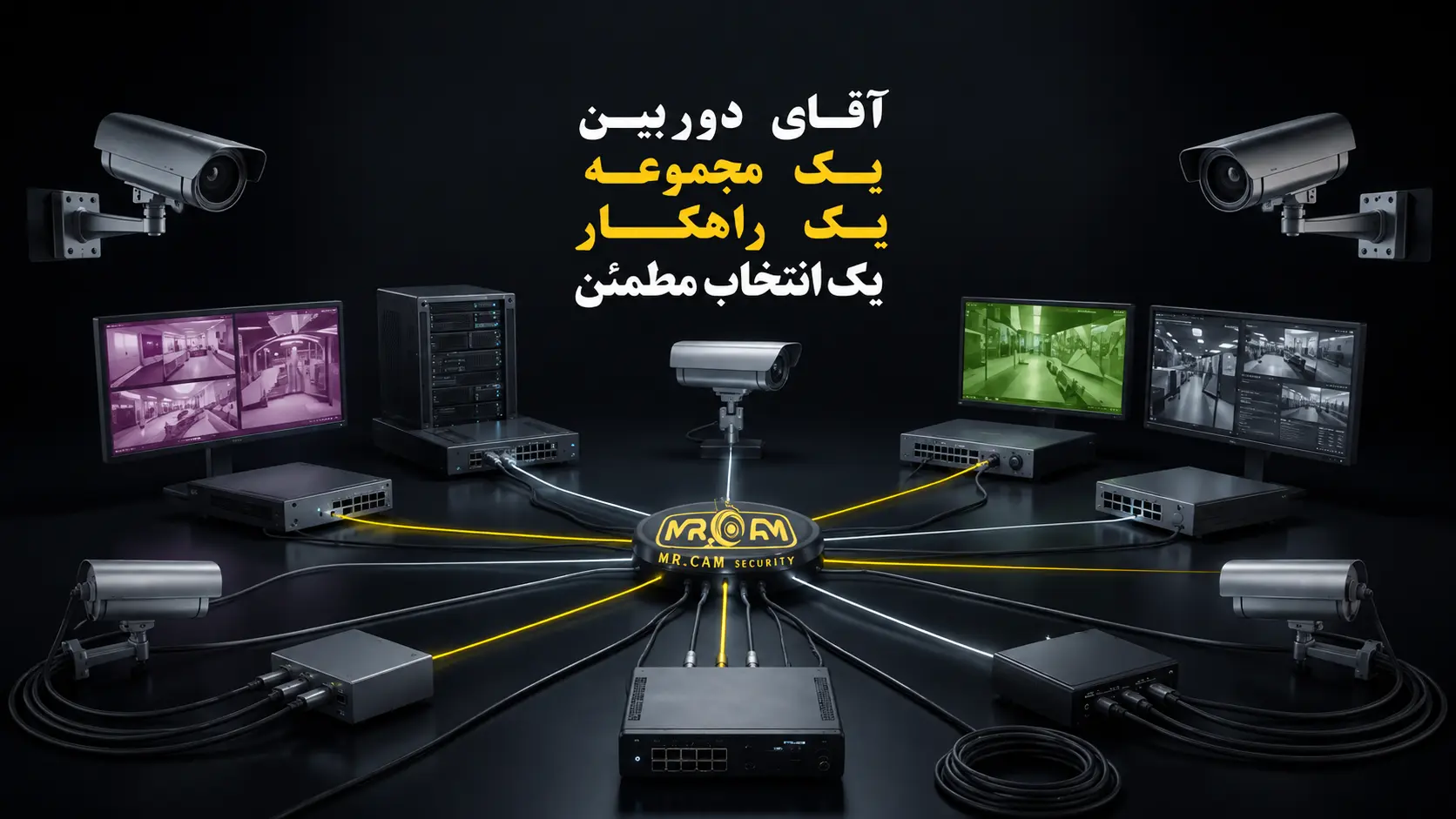 نصب دوربین مداربسته